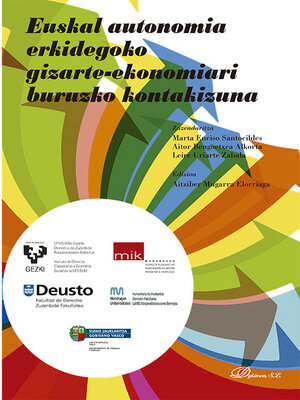 cover image of Euskal autonomia erkidegoko gizarte-ekonomiari buruzko kontakizuna